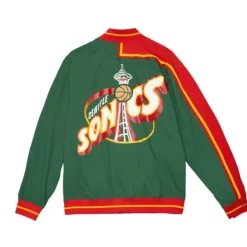 Apparel Mitchell & Ness Jackets & Outerwear-Authentic Seattle Supersonics 1995-96 Jacket