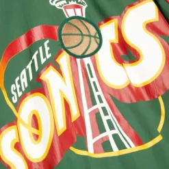 Apparel Mitchell & Ness Jackets & Outerwear-Authentic Seattle Supersonics 1995-96 Jacket