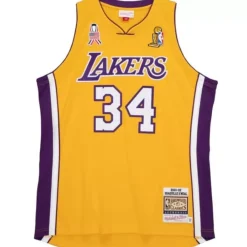 Jerseys Mitchell & Ness -Authentic Shaquille O'Neal Los Angeles Lakers 2001-02 Jersey