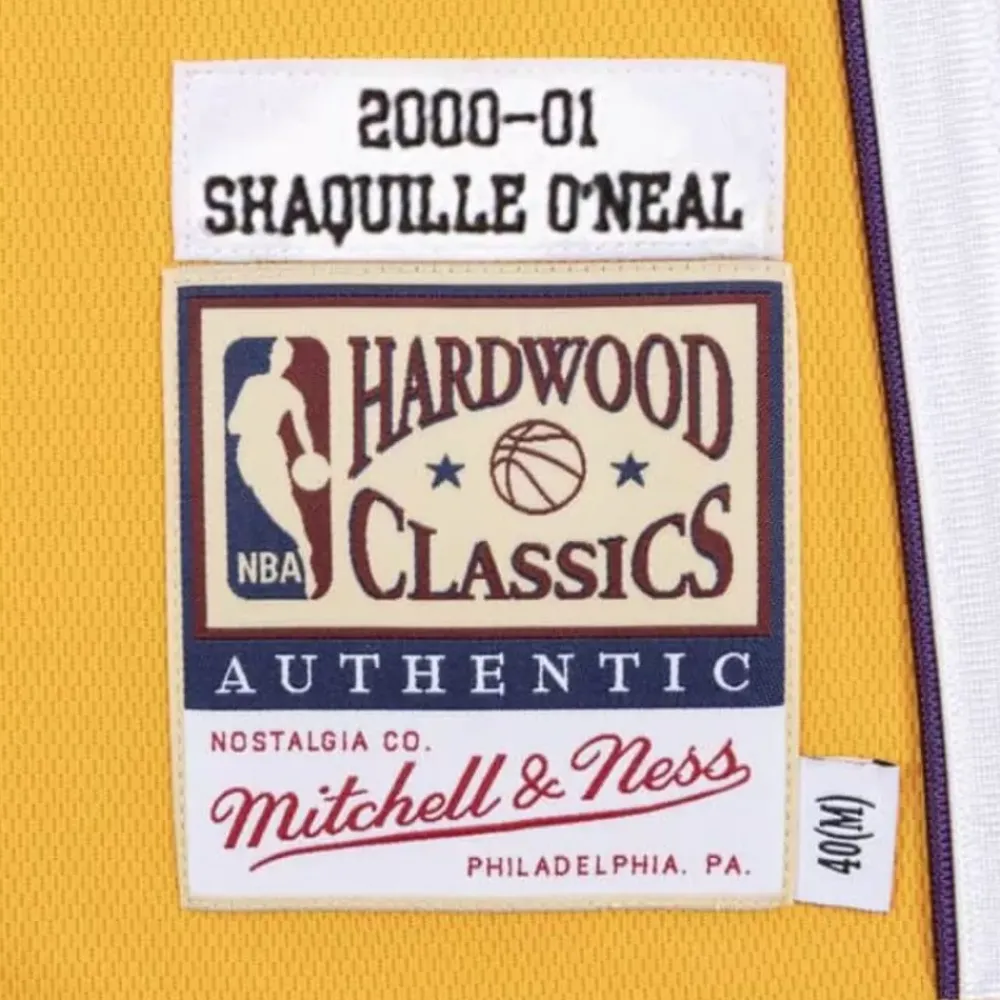 Jerseys Mitchell & Ness -Authentic Shaquille O'Neal Los Angeles Lakers 2000-01 Jersey