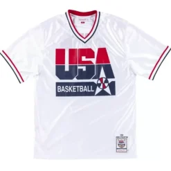 Jerseys Mitchell & Ness -Authentic Shooting Shirt Team Usa 1992 John Stockton