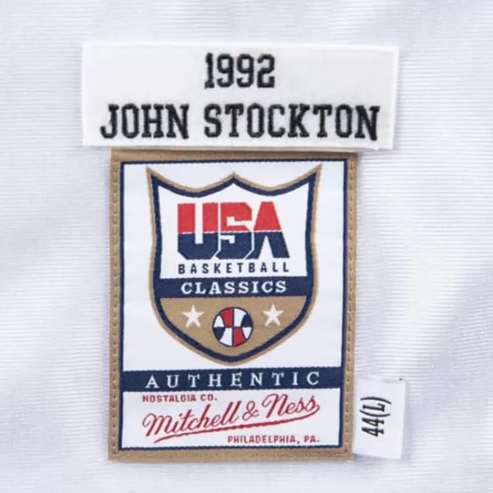 Jerseys Mitchell & Ness -Authentic Shooting Shirt Team Usa 1992 John Stockton