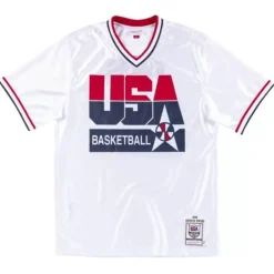 Jerseys Mitchell & Ness -Authentic Shooting Shirt Team Usa 1992 Patrick Ewing