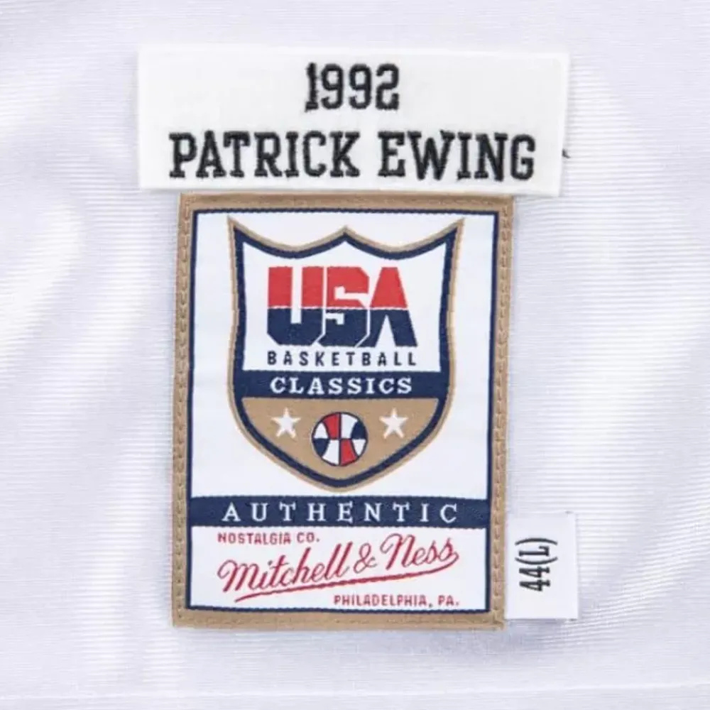 Jerseys Mitchell & Ness -Authentic Shooting Shirt Team Usa 1992 Patrick Ewing
