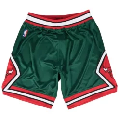 Shorts Mitchell & Ness -Authentic Shorts Chicago Bulls Green Week 2008-09