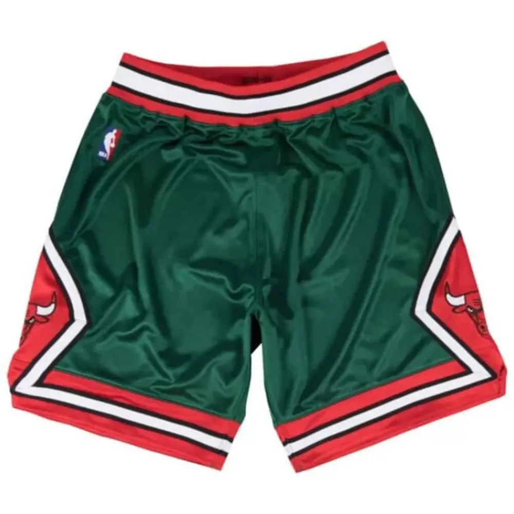 Shorts Mitchell & Ness -Authentic Shorts Chicago Bulls Green Week 2008-09