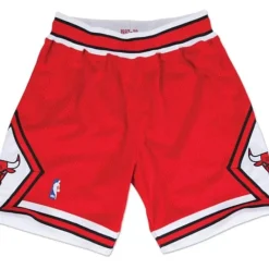 Shorts Mitchell & Ness -Authentic Shorts Chicago Bulls Road 1997-98