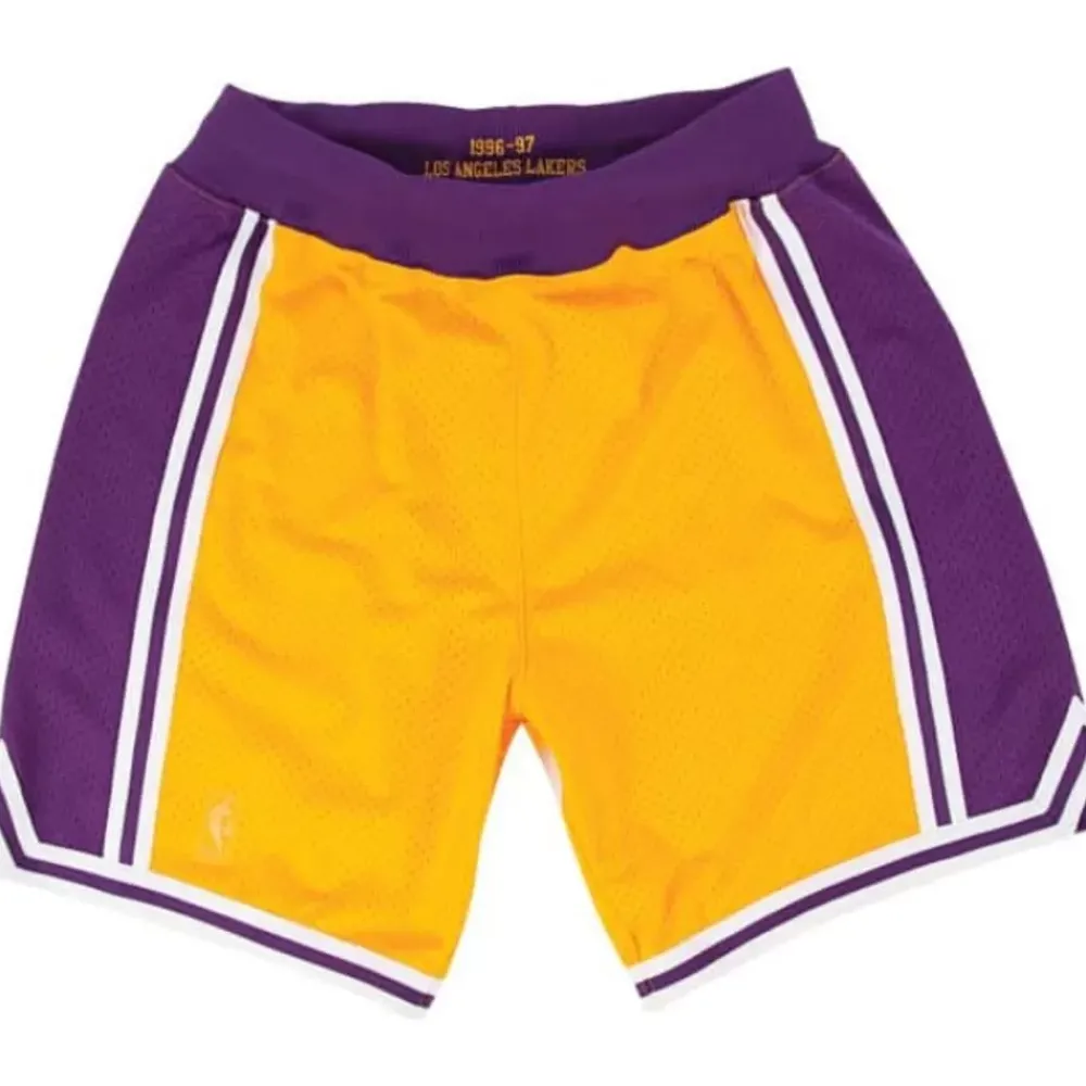 Shorts Mitchell & Ness -Authentic Shorts Los Angeles Lakers Home 1996-97