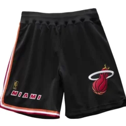 Shorts Mitchell & Ness -Authentic Shorts Miami Heat 1996-97