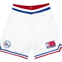 Shorts Mitchell & Ness -Authentic Shorts Philadelphia 76Ers 1980-81