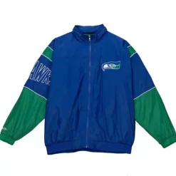 Apparel Mitchell & Ness Jackets & Outerwear-Authentic Sideline Jacket Seattle Seahawks