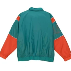 Apparel Mitchell & Ness Jackets & Outerwear-Authentic Sideline Jacket Miami Dolphins