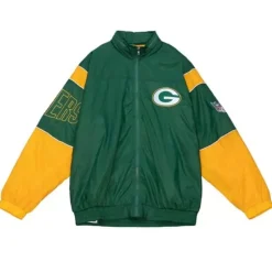 Apparel Mitchell & Ness Jackets & Outerwear-Authentic Sideline Jacket Green Bay Packers