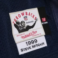 Jerseys Mitchell & Ness -Authentic Steve Mcnair Tennessee Titans 1999 Jersey