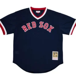 Jerseys Mitchell & Ness -Authentic Ted Williams Boston Red Sox 1990 Pullover Jersey