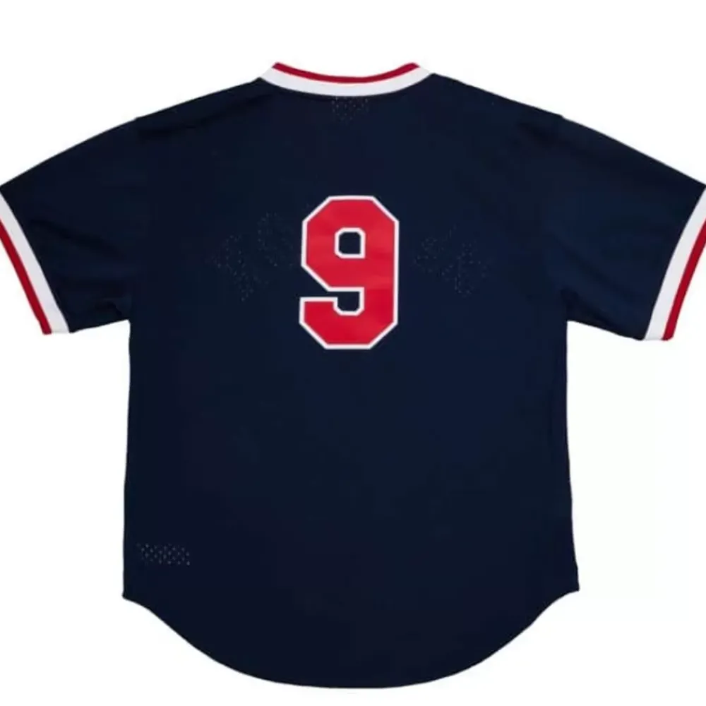 Jerseys Mitchell & Ness -Authentic Ted Williams Boston Red Sox 1990 Pullover Jersey