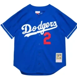 Jerseys Mitchell & Ness -Authentic Tommy Lasorda Los Angeles Dodgers 1995 Button Front Jersey