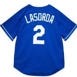 Jerseys Mitchell & Ness -Authentic Tommy Lasorda Los Angeles Dodgers 1995 Button Front Jersey