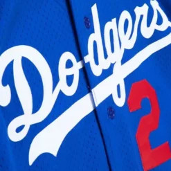Jerseys Mitchell & Ness -Authentic Tommy Lasorda Los Angeles Dodgers 1995 Button Front Jersey
