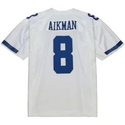 Jerseys Mitchell & Ness -Authentic Troy Aikman Dallas Cowboys White 2000 Jersey