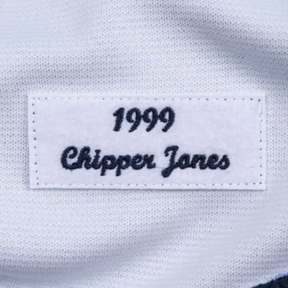 Jerseys Mitchell & Ness -Authentic Turn Ahead The Clock Jersey Atlanta Braves 1999 Chipper Jones