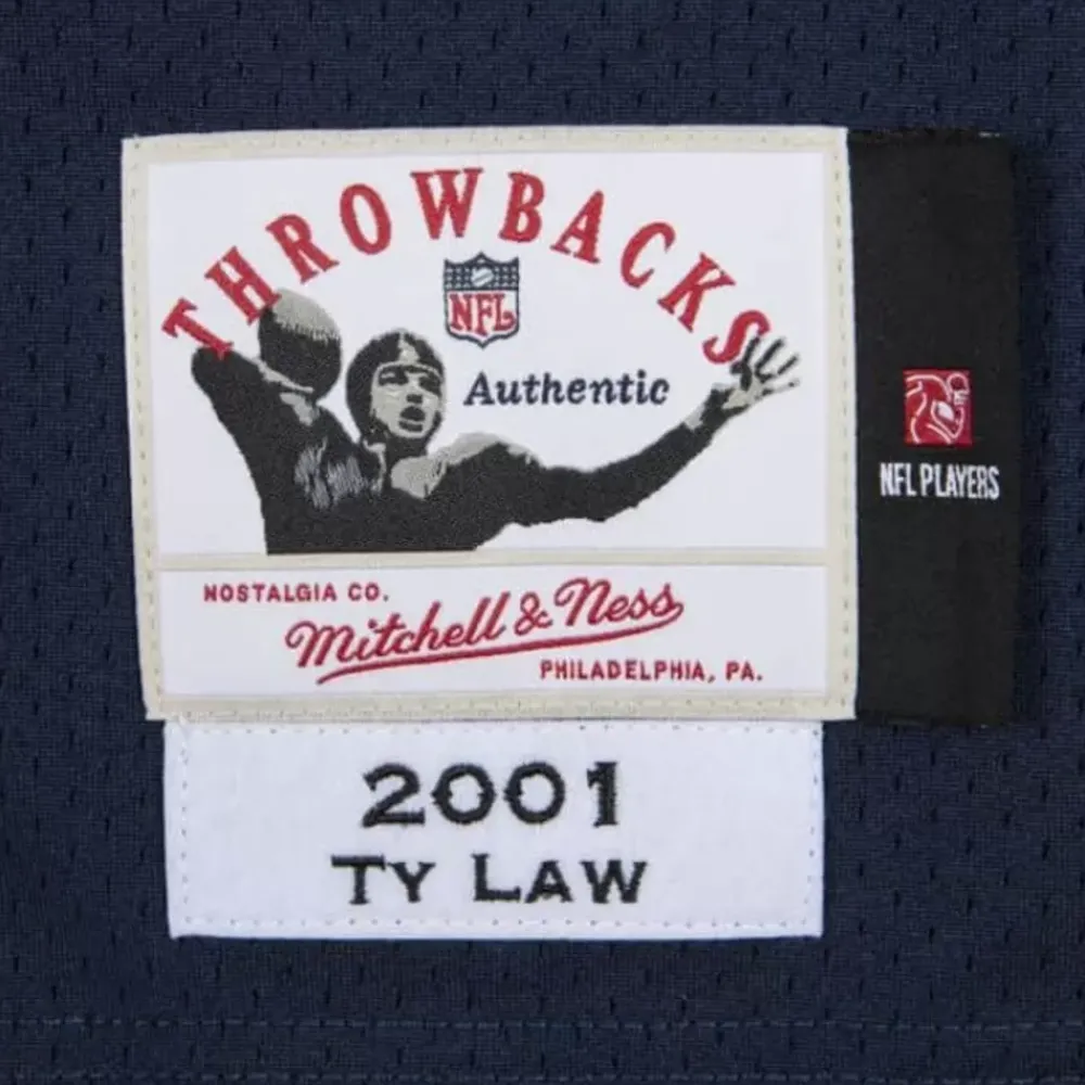 Jerseys Mitchell & Ness -Authentic Ty Law New England Patriots Jersey