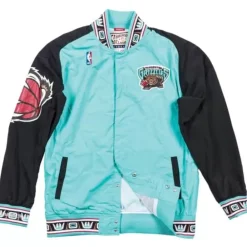 Apparel Mitchell & Ness Jackets & Outerwear-Authentic Warm Up Jacket Vancouver Grizzlies 1995-96