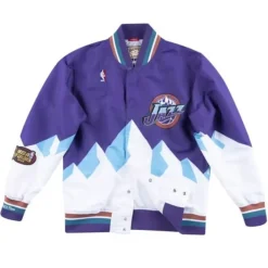 Apparel Mitchell & Ness Jackets & Outerwear-Authentic Warm Up Jacket Utah Jazz 1997-98