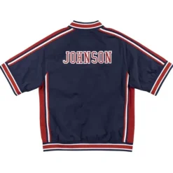 Apparel Mitchell & Ness Jackets & Outerwear-Authentic Warm Up Jacket Team Usa 1992 Magic Johnson