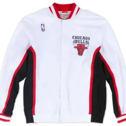 Apparel Mitchell & Ness Jackets & Outerwear-Authentic Warm Up Jacket Chicago Bulls 1992-93