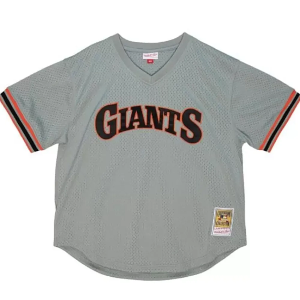 Jerseys Mitchell & Ness -Authentic Will Clark San Francisco Giants 1989 Pullover Jersey