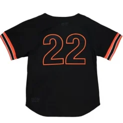 Jerseys Mitchell & Ness -Authentic Will Clark San Francisco Giants 1993 Button Front Jersey