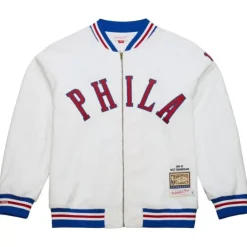Apparel Mitchell & Ness Jackets & Outerwear-Authentic Wilt Chamberlain Philadelphia 76Ers 1966-67 Shooting Shirt