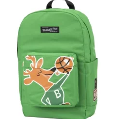 Apparel Mitchell & Ness Accessories-Backpack Milwaukee Bucks