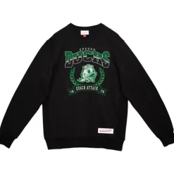 Apparel Mitchell & Ness Hoodies & Sweatshirts-Baseline Crew University Of Oregon
