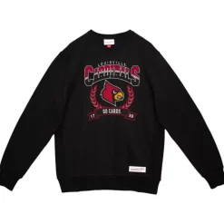 Apparel Mitchell & Ness Hoodies & Sweatshirts-Baseline Crew University Of Louisville