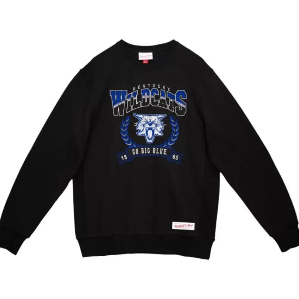 Apparel Mitchell & Ness Hoodies & Sweatshirts-Baseline Crew University Of Kentucky