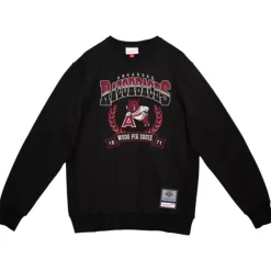 Apparel Mitchell & Ness Hoodies & Sweatshirts-Baseline Crew University Of Arkansas
