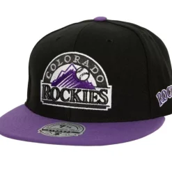 Headwear Mitchell & Ness -Bases Loaded Fitted Coop Colorado Rockies