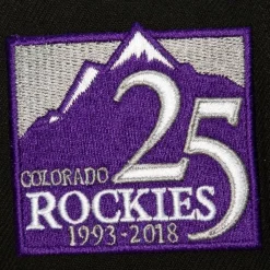 Headwear Mitchell & Ness -Bases Loaded Fitted Coop Colorado Rockies