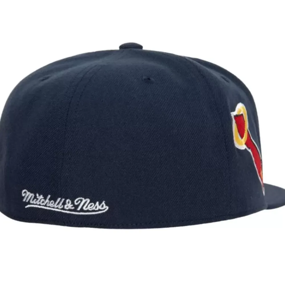 Headwear Mitchell & Ness -Bases Loaded Fitted Coop California Angels