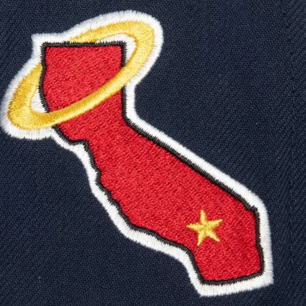 Headwear Mitchell & Ness -Bases Loaded Fitted Coop California Angels