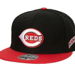 Headwear Mitchell & Ness -Bases Loaded Fitted Coop Cincinnati Reds