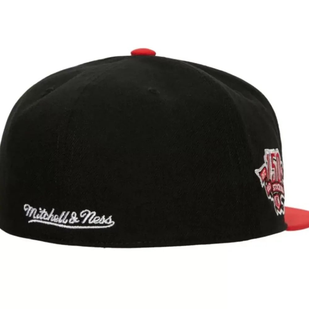 Headwear Mitchell & Ness -Bases Loaded Fitted Coop Cincinnati Reds