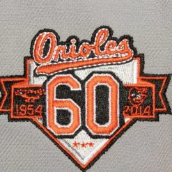 Headwear Mitchell & Ness -Bases Loaded Fitted Coop Baltimore Orioles