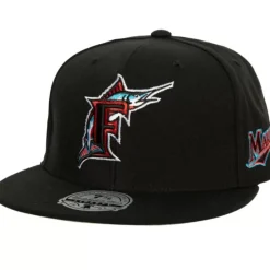 Headwear Mitchell & Ness -Bases Loaded Fitted Coop Florida Marlins