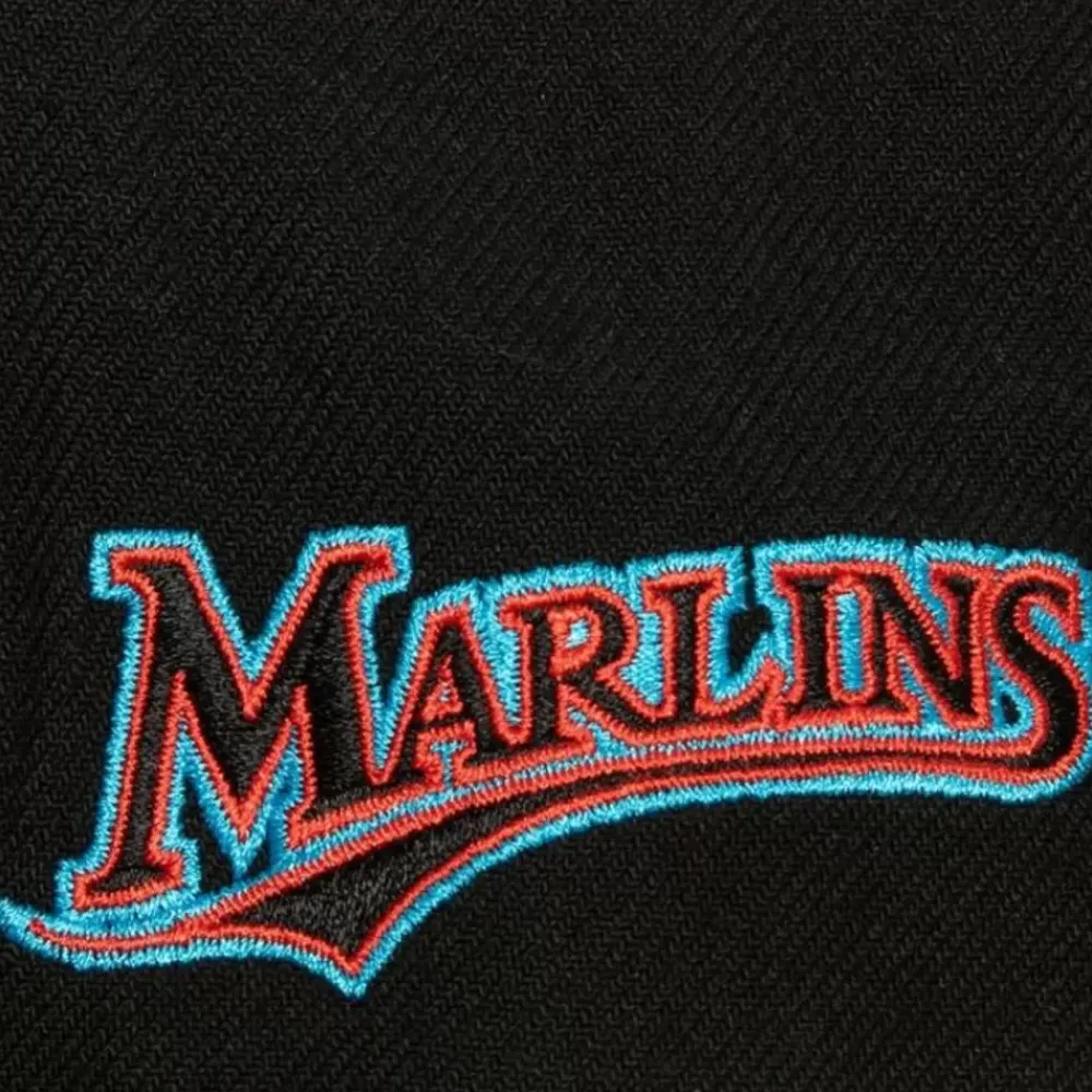 Headwear Mitchell & Ness -Bases Loaded Fitted Coop Florida Marlins