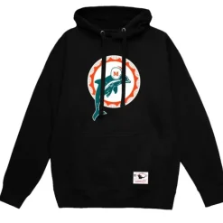 Apparel Mitchell & Ness Hoodies & Sweatshirts-Basic Logo 2 Hoodie Miami Dolphins