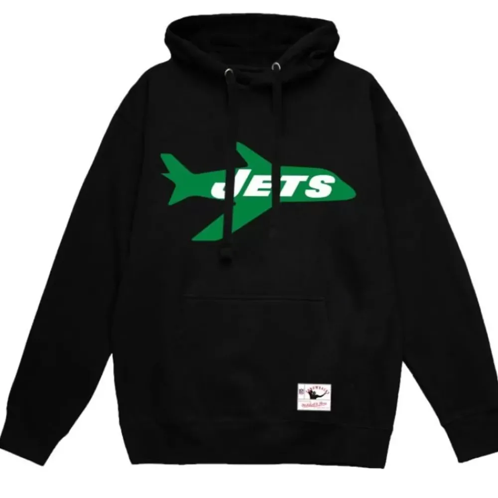Apparel Mitchell & Ness Hoodies & Sweatshirts-Basic Logo 1 Hoodie New York Jets