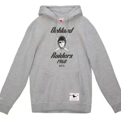 Apparel Mitchell & Ness Hoodies & Sweatshirts-Basic Logo 2 Hoodie Oakland Raiders